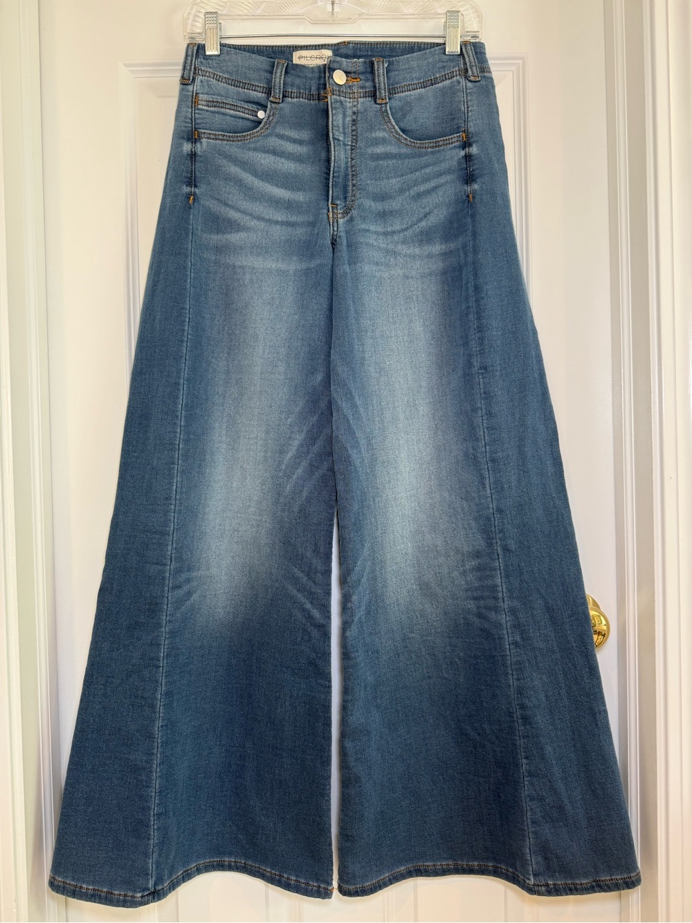 Anthropologie Pilcro Wide Leg Stretch Jeans Size 25